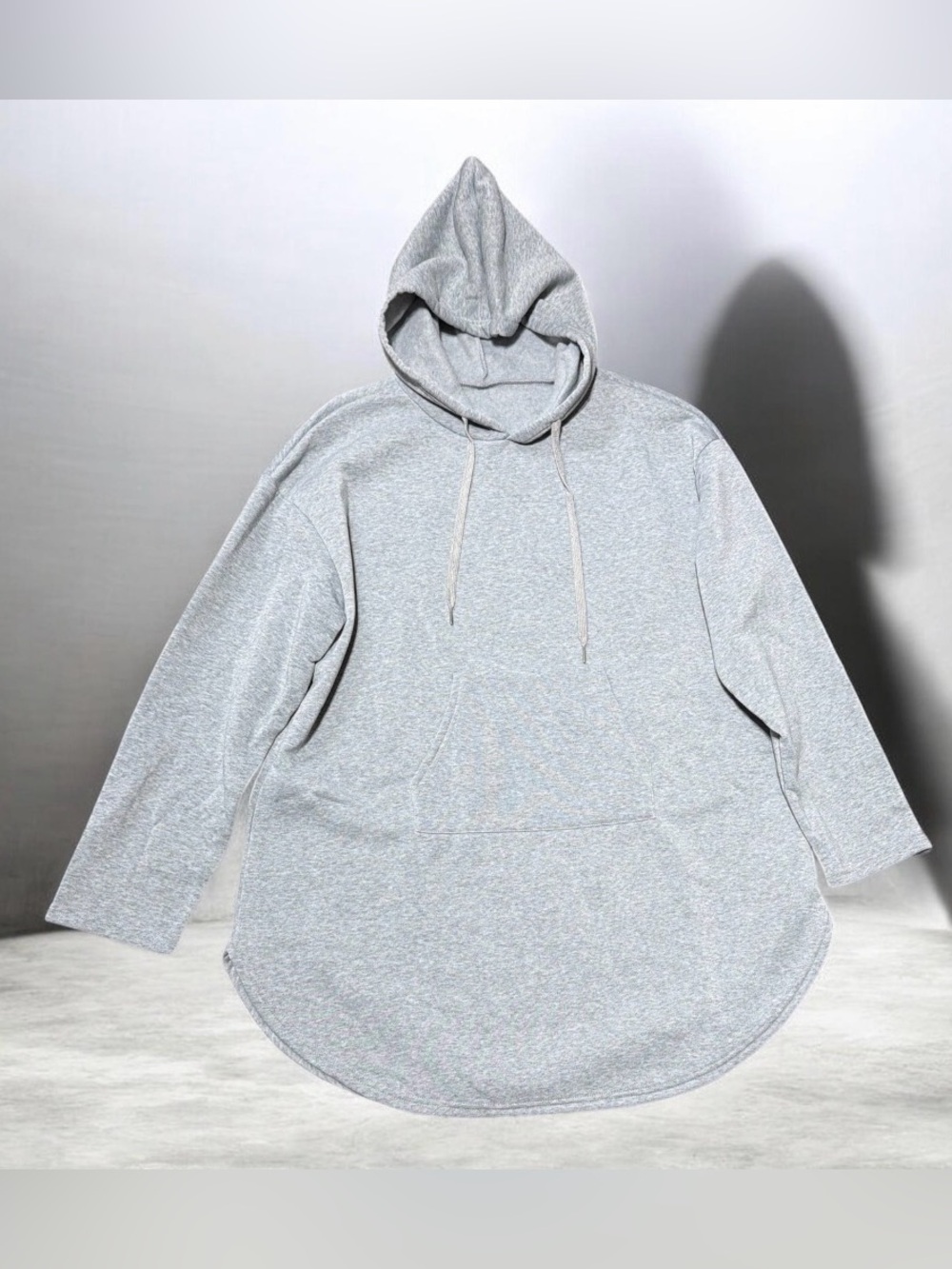 Women's Heather Gray Cozy Hoodie Sweatshirt NWOT